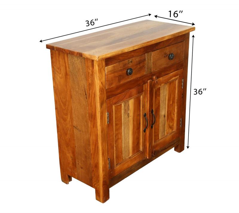 SOLID RECLAIMED TEAK WOOD CABINET SIDEBOARD