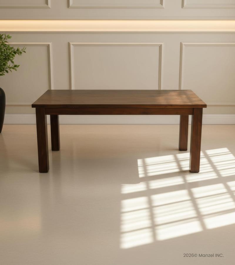 RECLAIMED SOLID TEAK WOOD TABLE