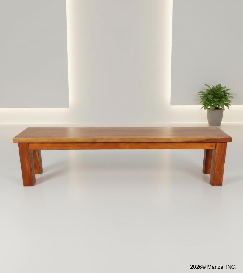 SOLID RECLAIMED TEAK WOOD BENCH