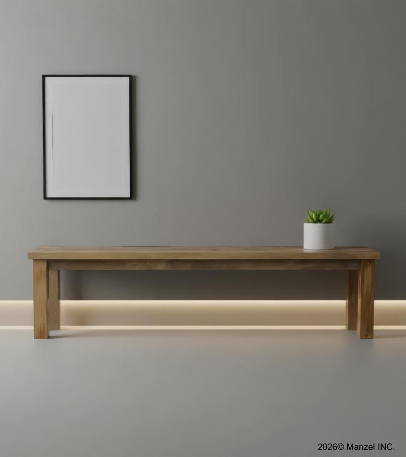 SOLID WOOD BENCH