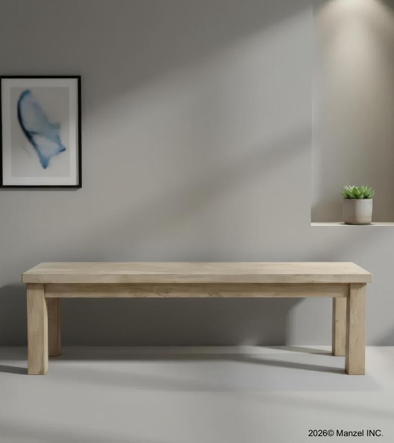 SOLID WOOD BENCH