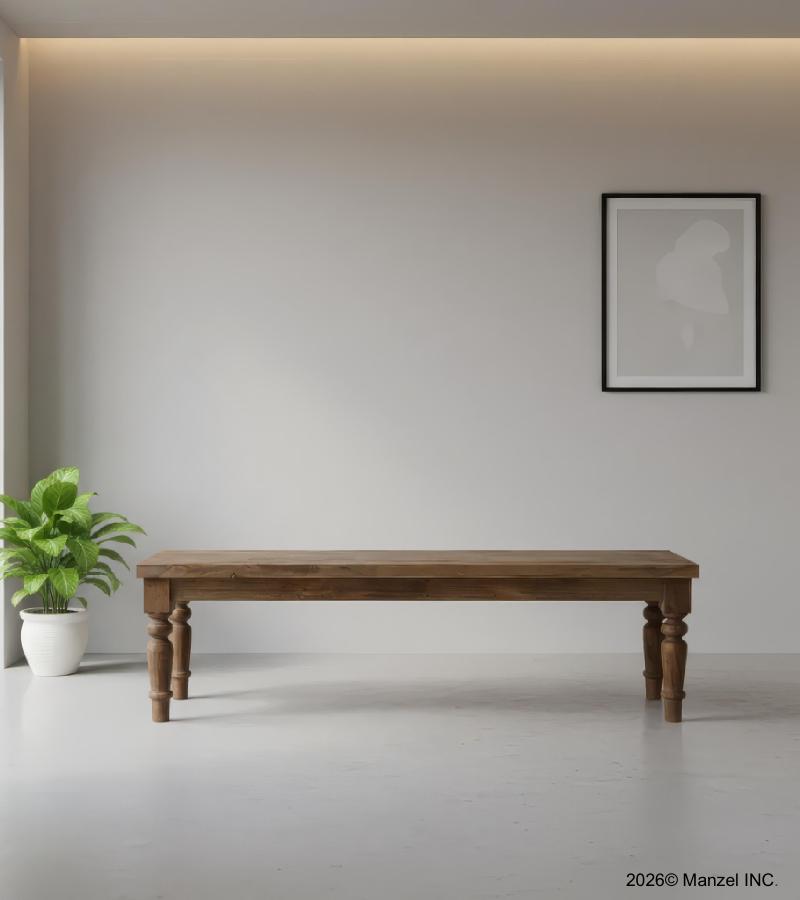 SOLID WOOD BENCH
