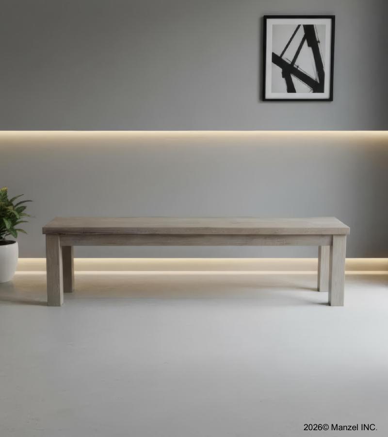 SOLID WOOD BENCH