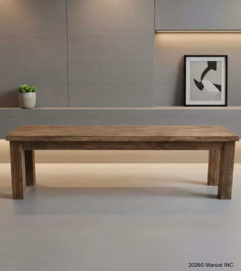 SOLID WOOD BENCH