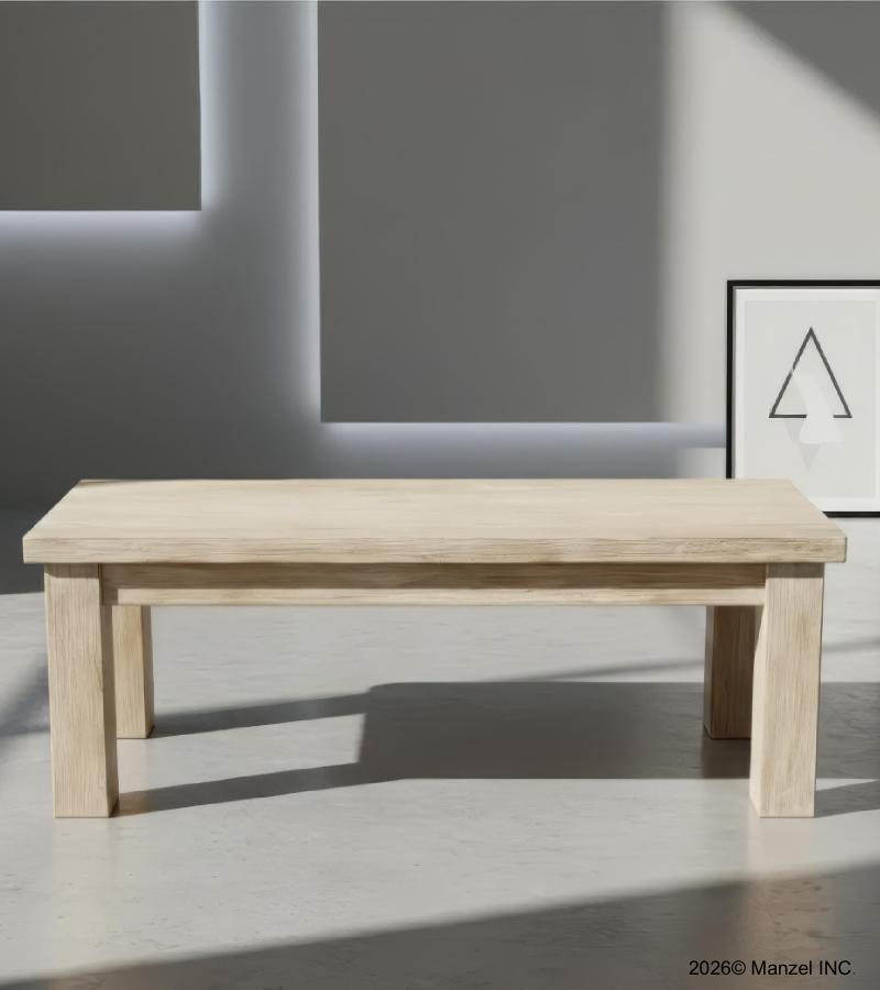 SOLID RECLAIMED TEAK WOOD BENCH
