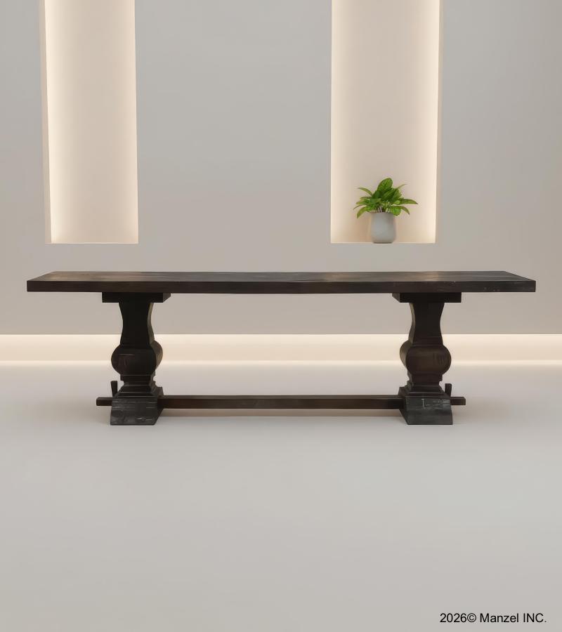 SOLID WOOD BENCH