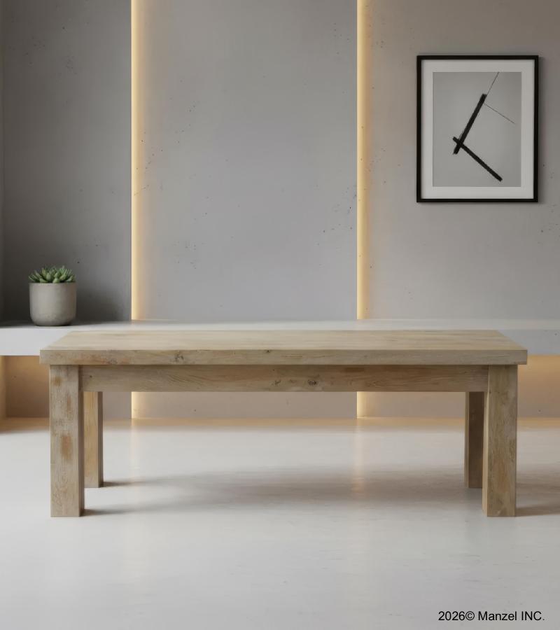 SOLID WOOD BENCH