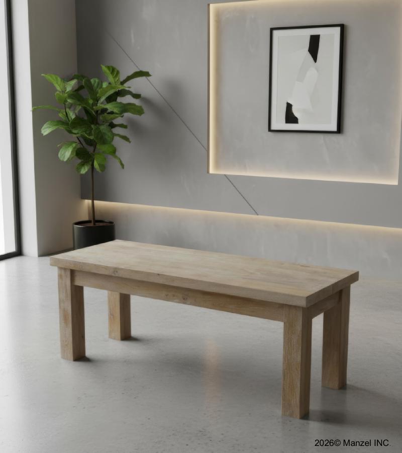 SOLID WOOD BENCH