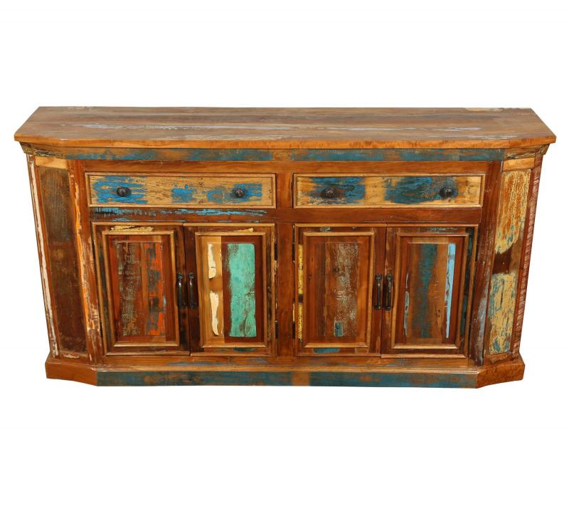 SOLID RECLAIMED TEAK WOOD SIDEBOARD