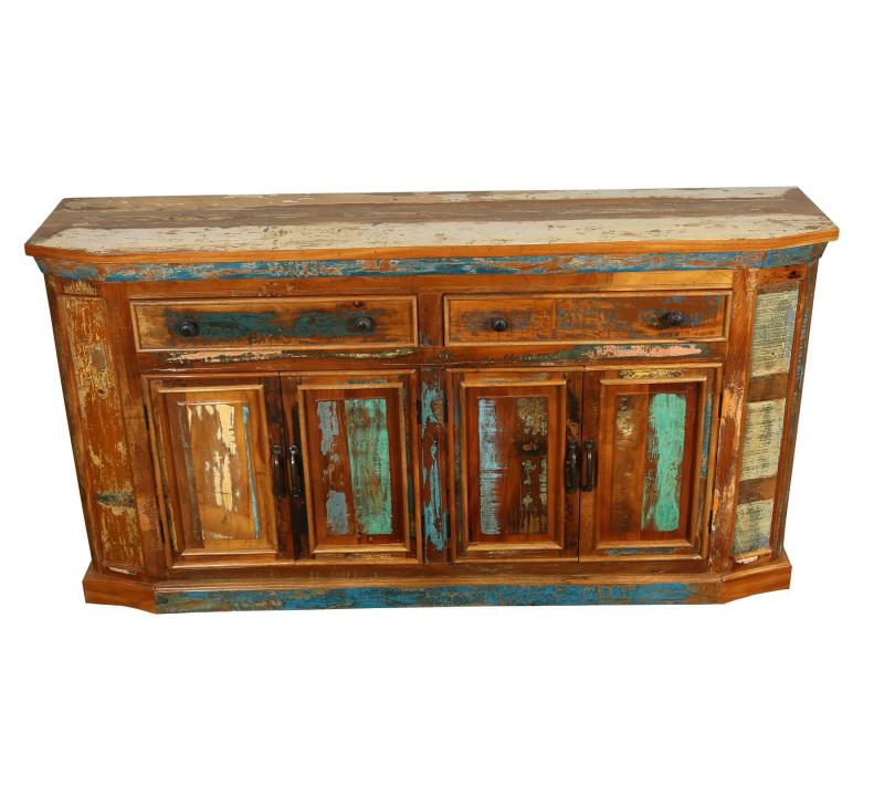SOLID RECLAIMED TEAK WOOD SIDEBOARD