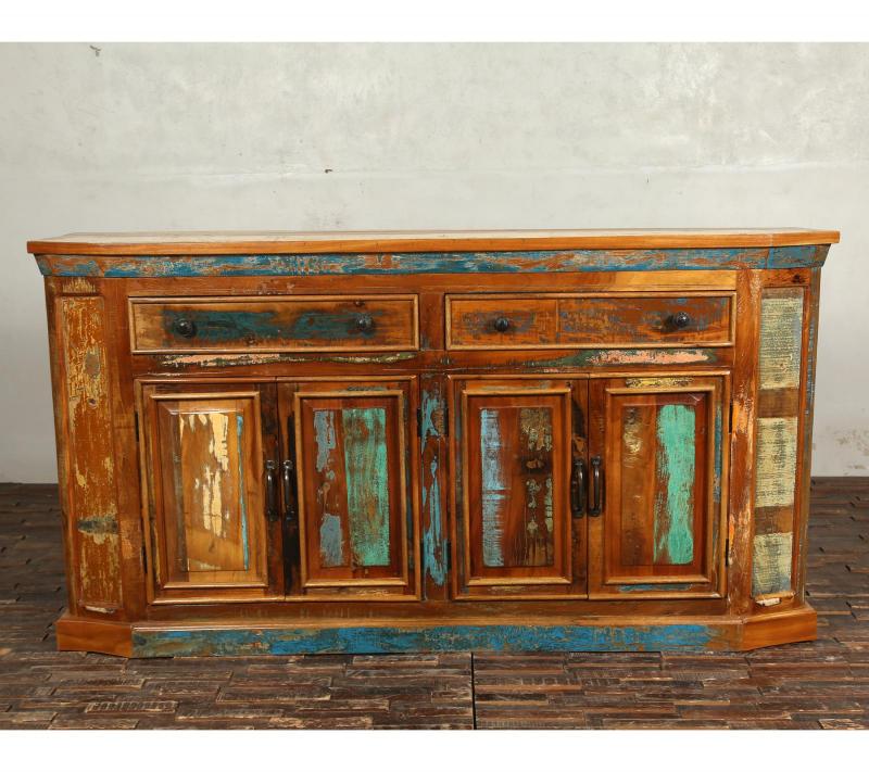 SOLID RECLAIMED TEAK WOOD SIDEBOARD