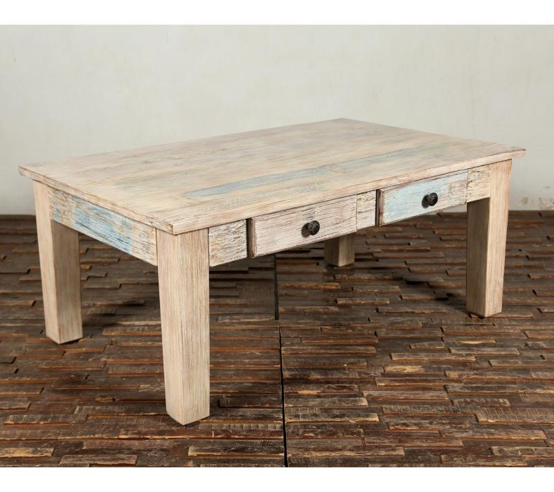 SOLID RECLAIMED TEAK WOOD COFFEE TABLE
