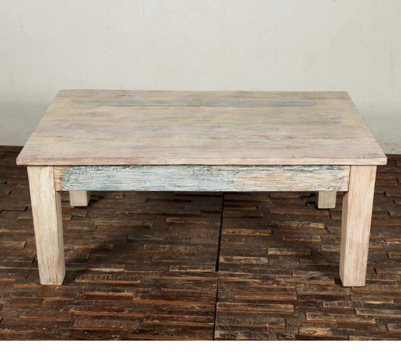 SOLID RECLAIMED TEAK WOOD COFFEE TABLE