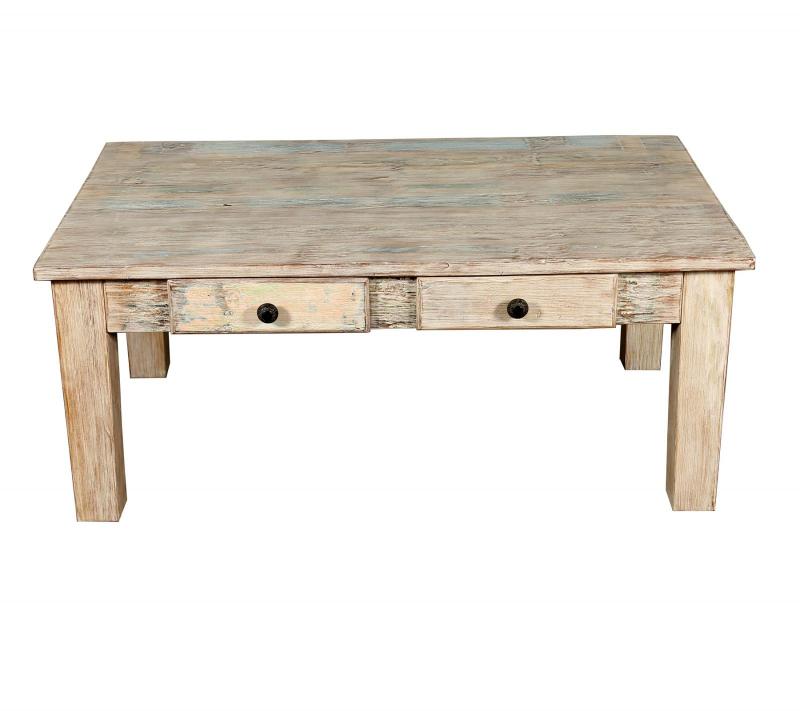 SOLID RECLAIMED TEAK WOOD COFFEE TABLE