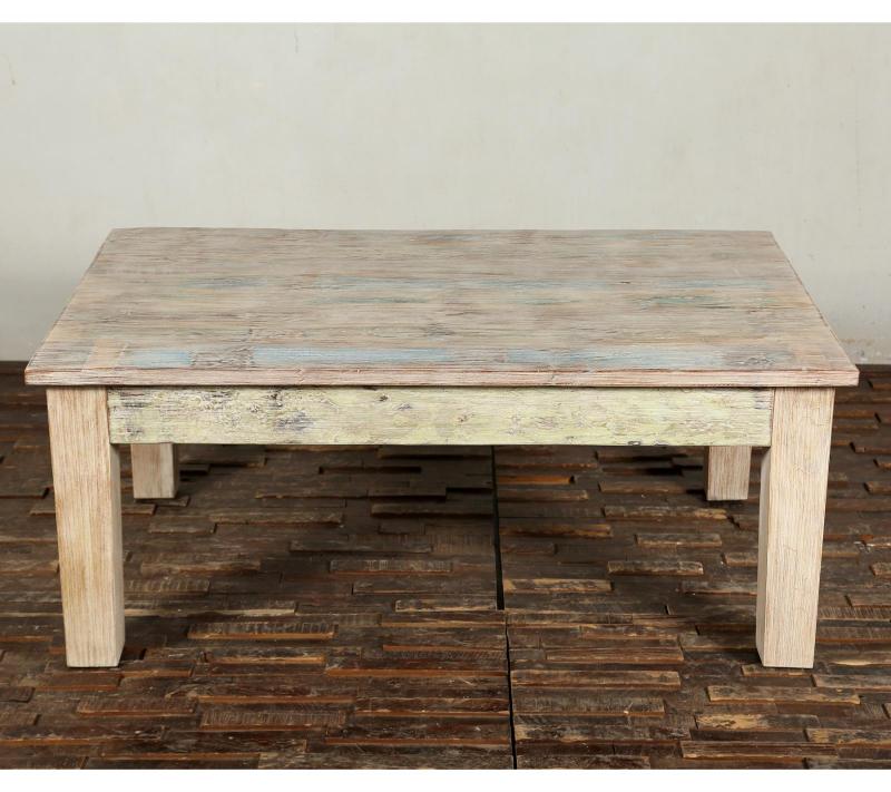 SOLID RECLAIMED TEAK WOOD COFFEE TABLE