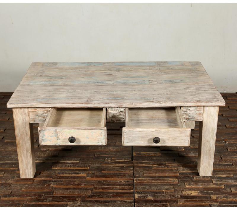 SOLID RECLAIMED TEAK WOOD COFFEE TABLE