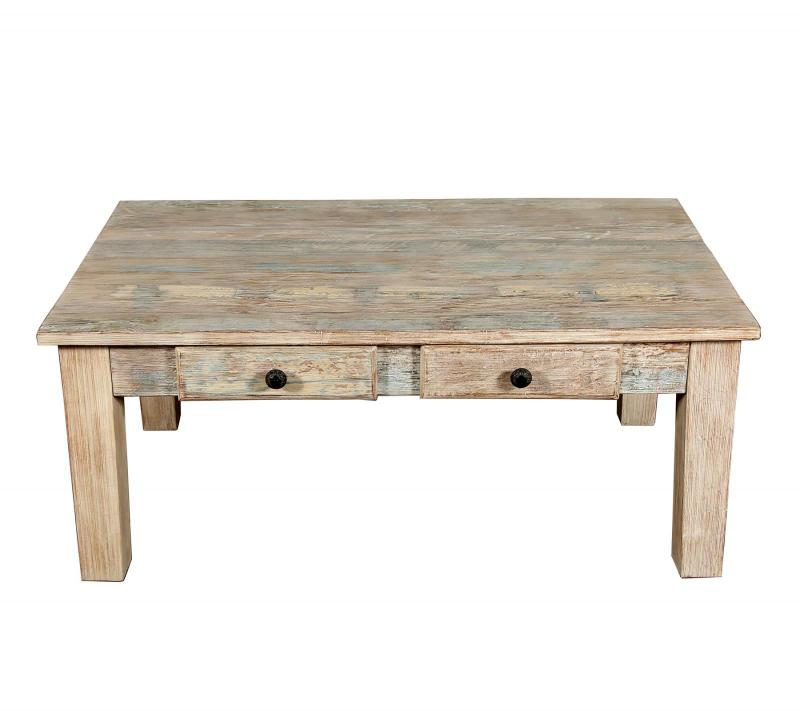 SOLID RECLAIMED TEAK WOOD COFFEE TABLE