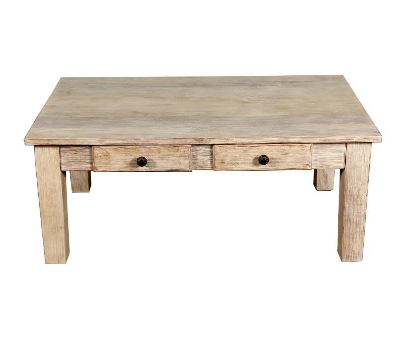 SOLID RECLAIMED TEAK WOOD COFFEE TABLE
