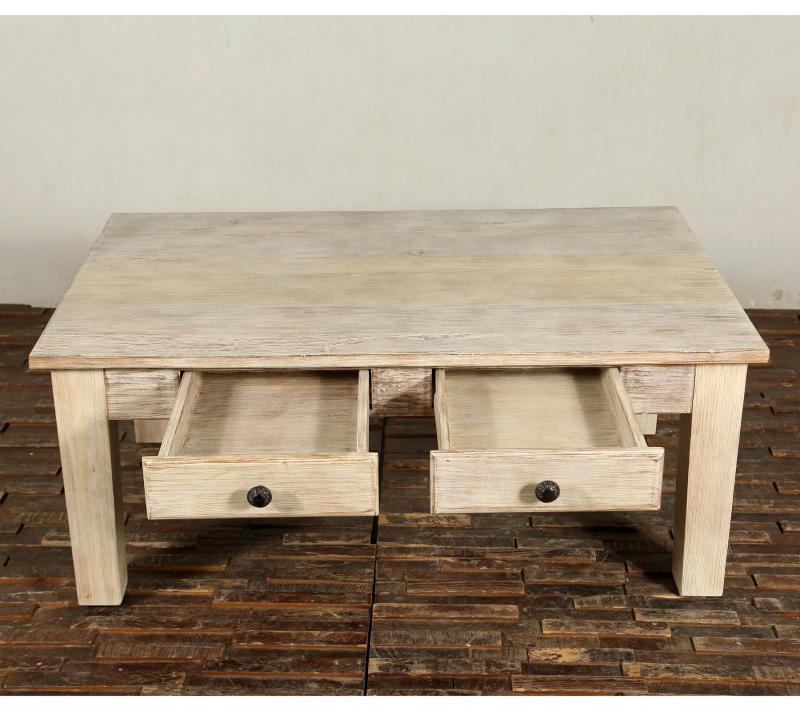 SOLID RECLAIMED TEAK WOOD COFFEE TABLE