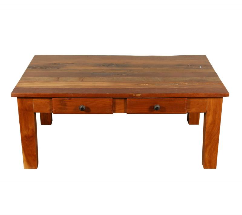 SOLID RECLAIMED TEAK WOOD COFFEE TABLE