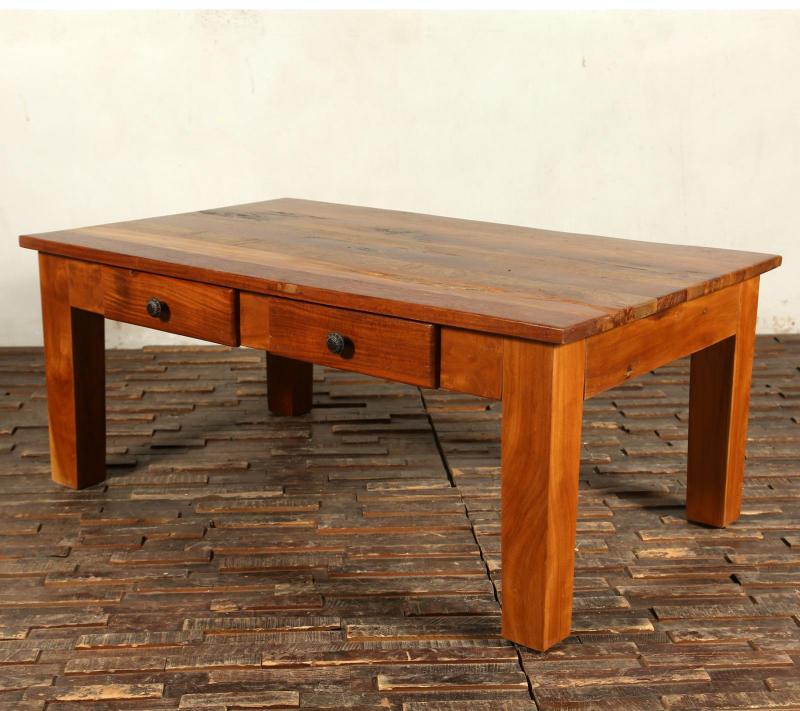SOLID RECLAIMED TEAK WOOD COFFEE TABLE