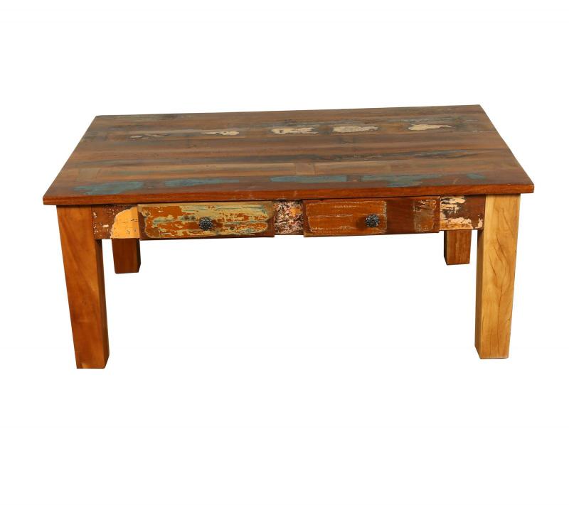 SOLID RECLAIMED TEAK WOOD COFFEE TABLE
