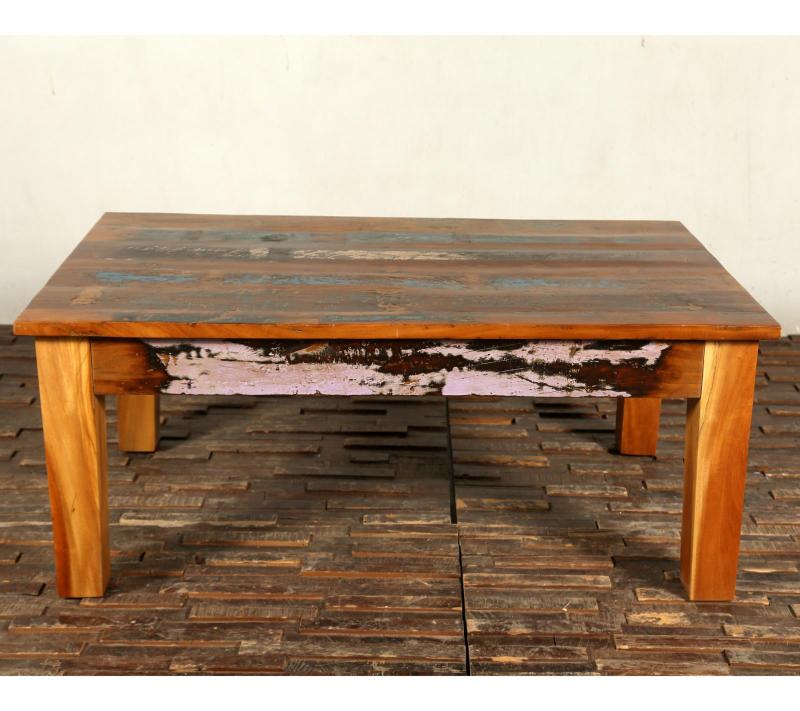 SOLID RECLAIMED TEAK WOOD COFFEE TABLE