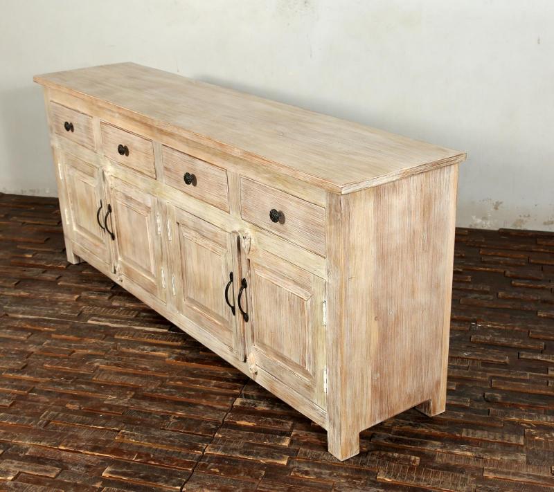 SOLID RECLAIMED TEAK WOOD SIDEBOARD