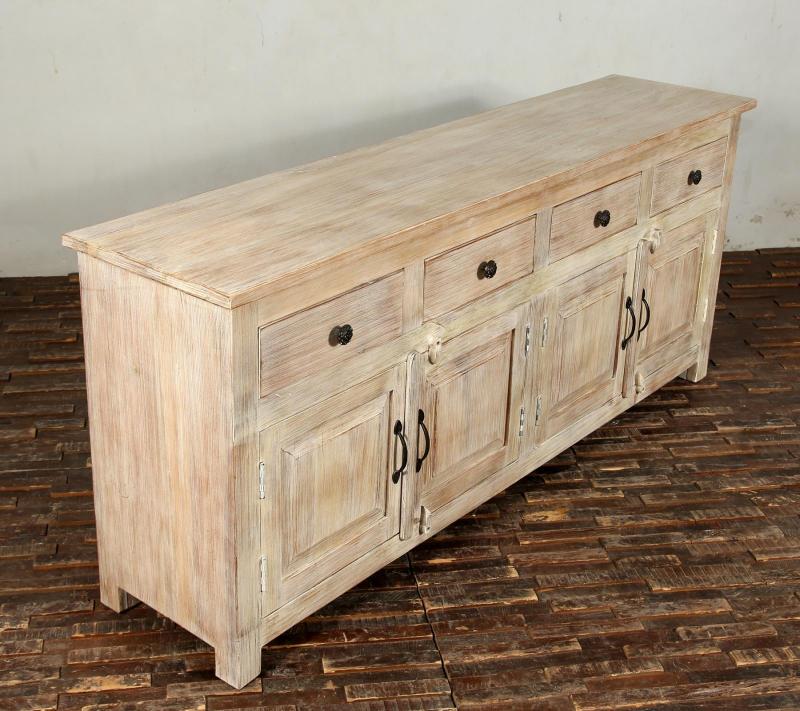 SOLID RECLAIMED TEAK WOOD SIDEBOARD