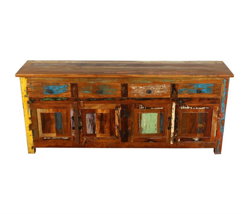 SOLID RECLAIMED TEAK WOOD SIDEBOARD