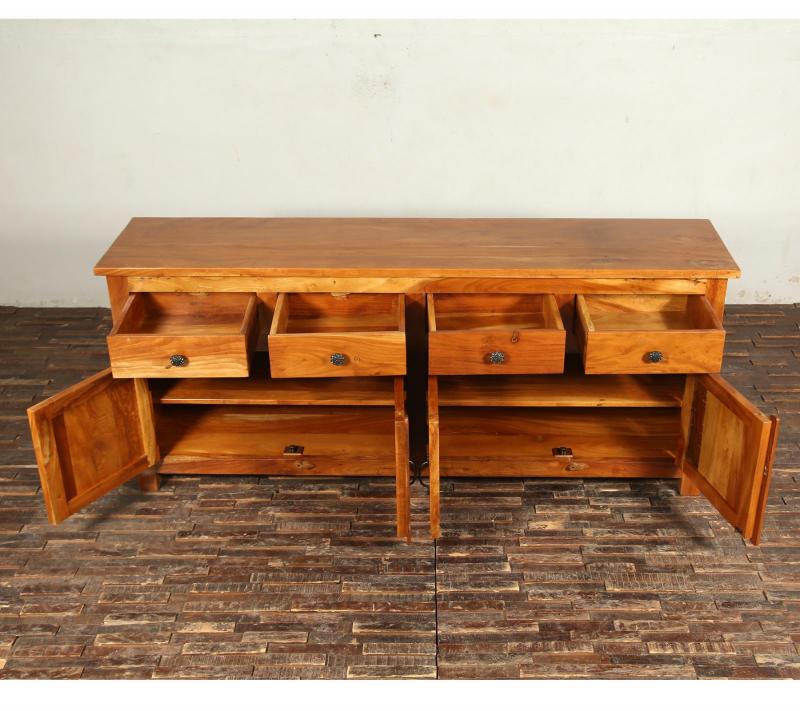 SOLID RECLAIMED TEAK WOOD SIDEBOARD