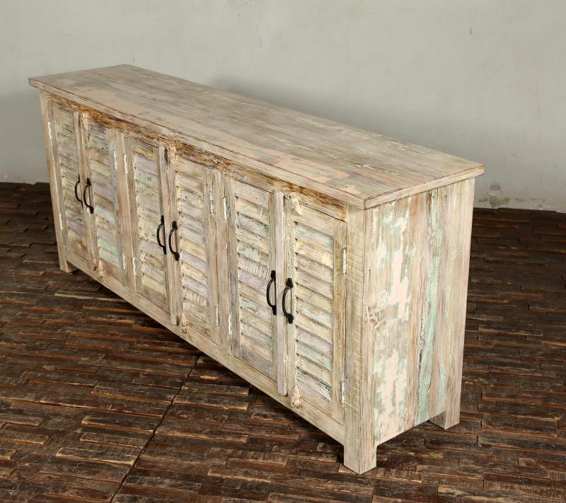 WOODEN  SHUTTER SIDEBOARD