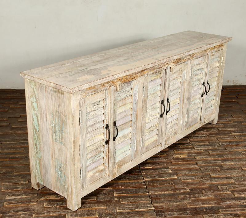 WOODEN  SHUTTER SIDEBOARD