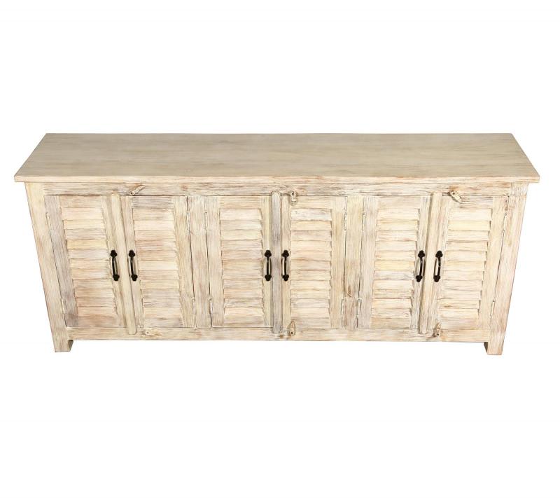 WOODEN  SHUTTER SIDEBOARD