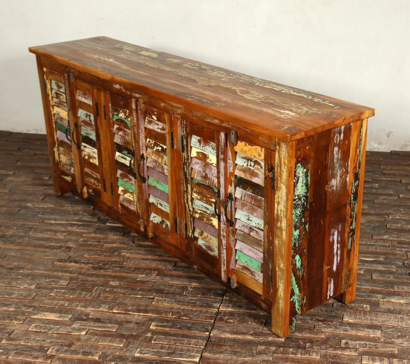 WOODEN  SHUTTER SIDEBOARD