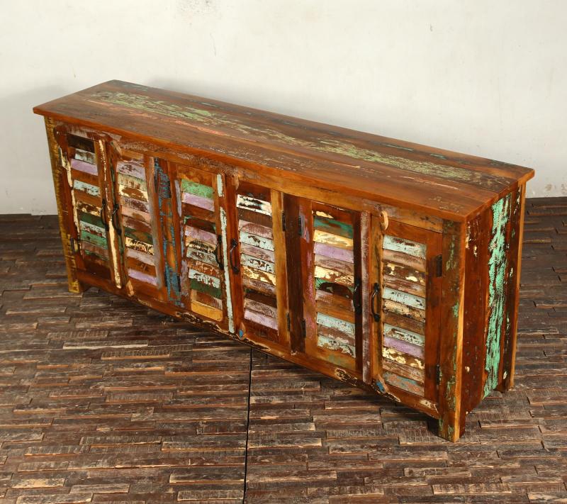 WOODEN  SHUTTER SIDEBOARD