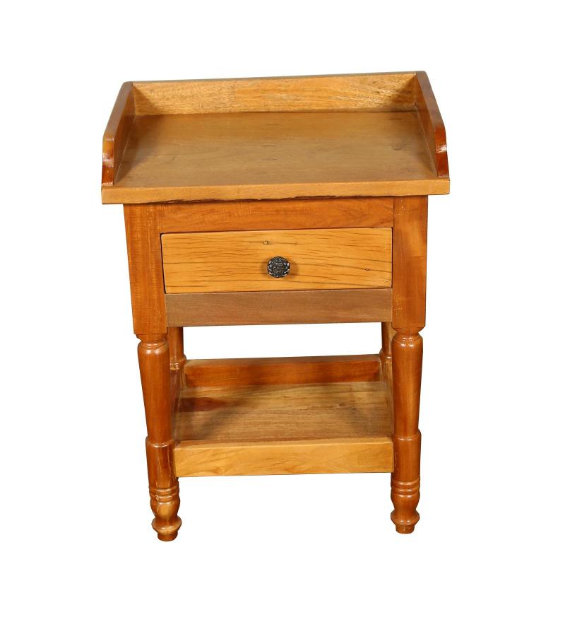 SOLID RECLAIMED TEAK WOOD END TABLE / NIGHT STAND