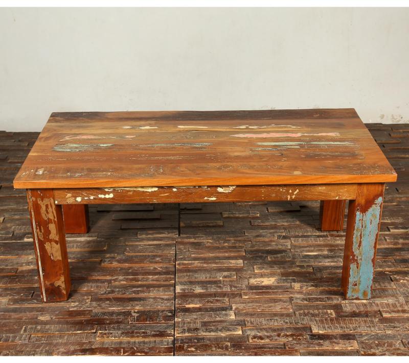 SOLID RECLAIMED TEAK WOOD COFFEE TABLE