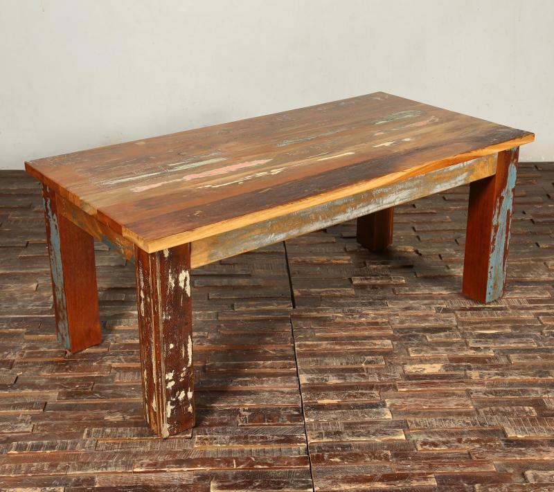 SOLID RECLAIMED TEAK WOOD COFFEE TABLE