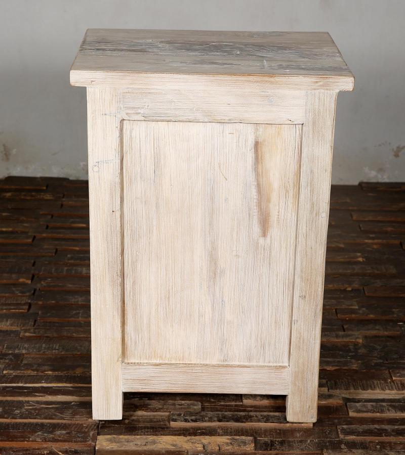 SOLID RECLAIMED TEAK WOOD END TABLE BEDSIDE TABLE
