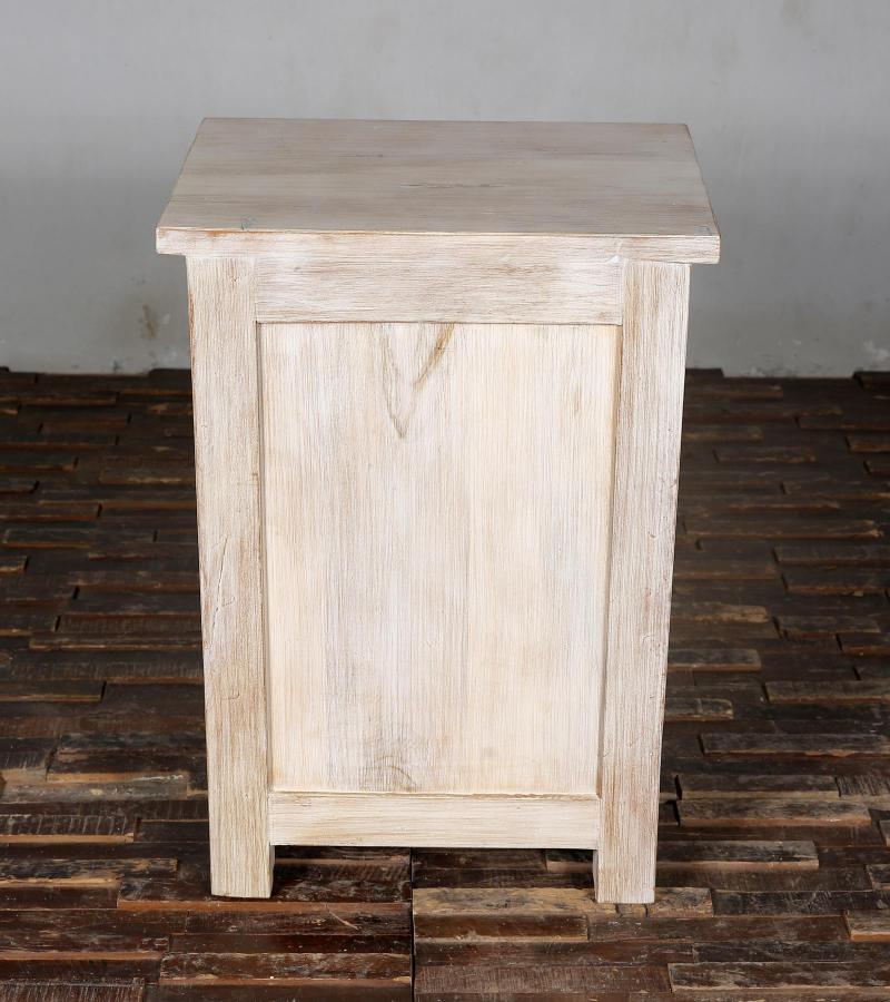 SOLID RECLAIMED TEAK WOOD END TABLE BEDSIDE TABLE