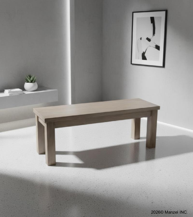 SOLID WOOD BENCH