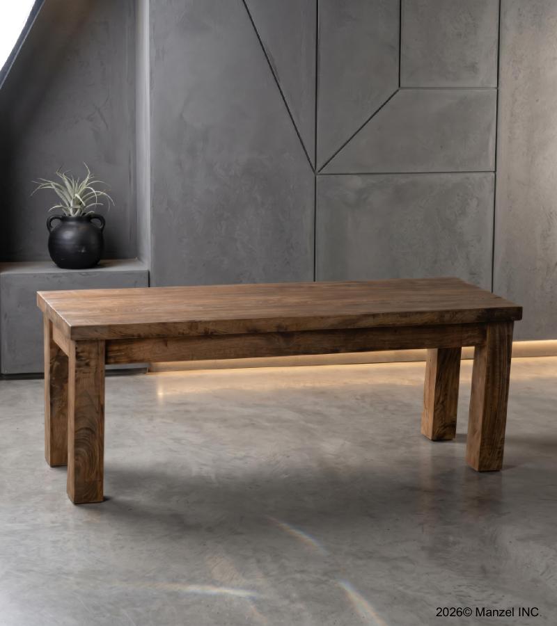 SOLID WOOD BENCH