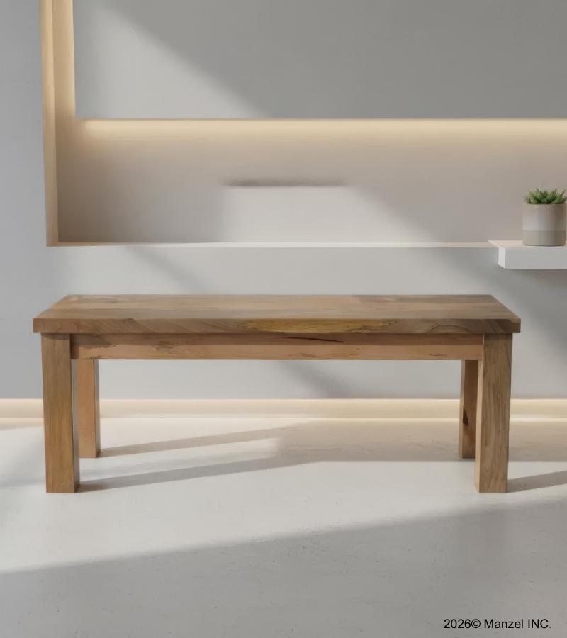 SOLID WOOD BENCH