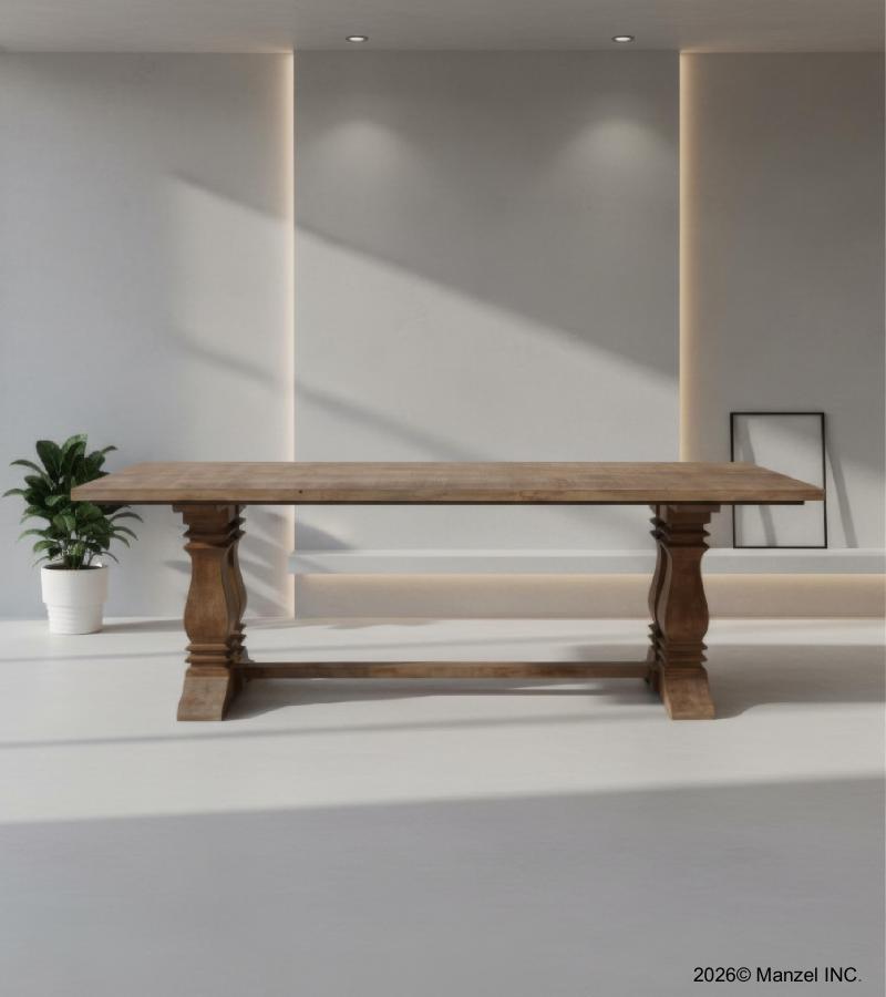 SOLID WOOD DINING TABLE