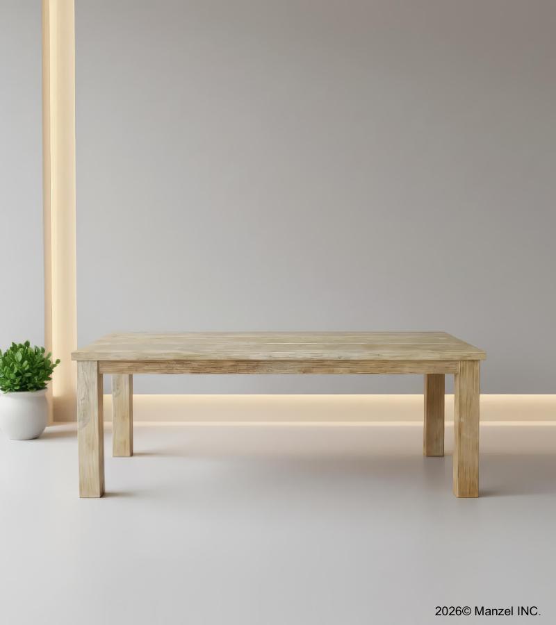 SOLID RECLAIMED TEAK DINING TABLE