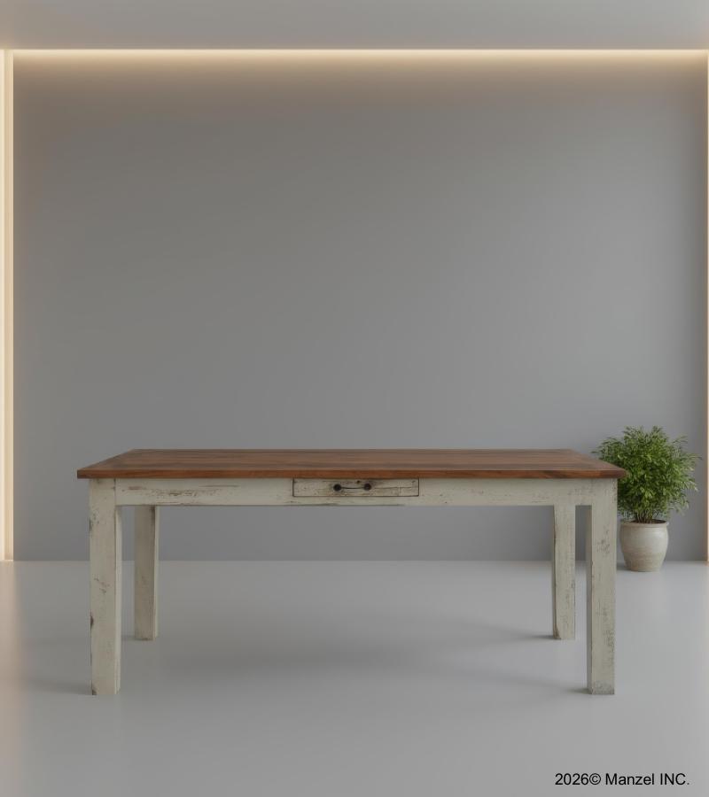SOLID RECLAIMED TEAK DINING TABLE 