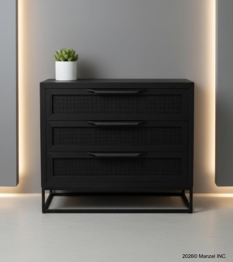 SOLID WOOD & IRON CHEST 
