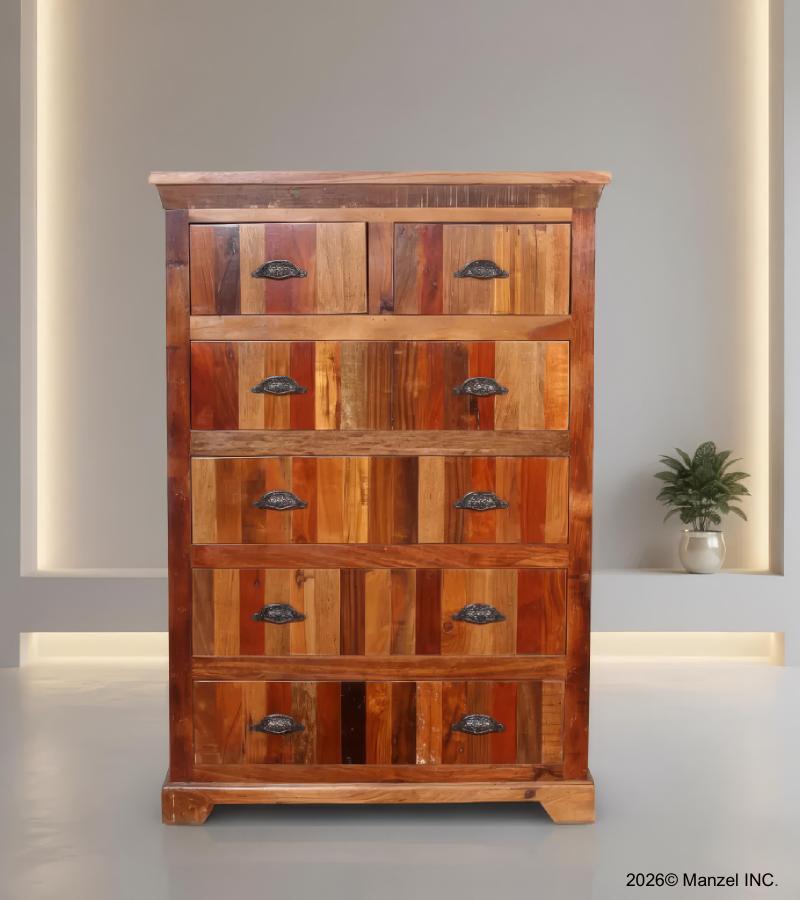 SOLID RECLAIMED WOODEN DRESSER / BUREAU