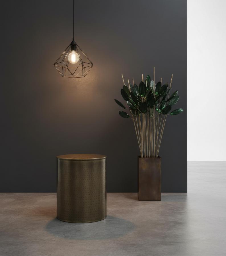 IRON  END TABLE